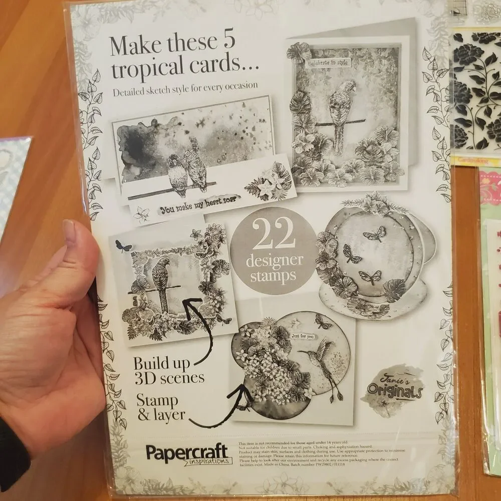Cardmaking & Papercraft lot stamp